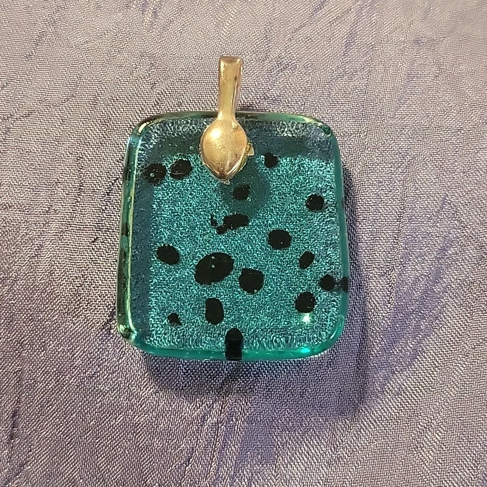 Handcrafted Blown Glass Pendant